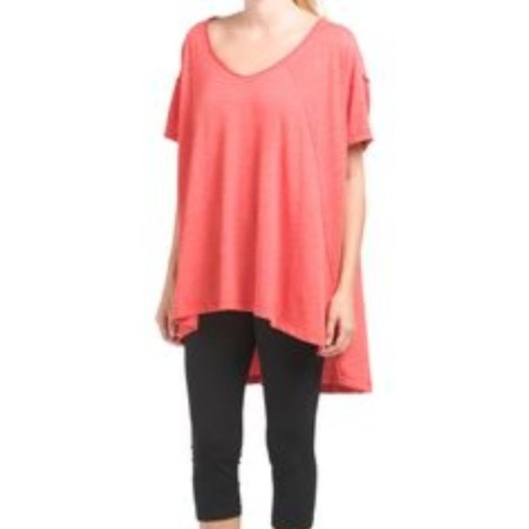 Free People Tops - Free People Movement Womens City Vibes Oversized Tee X-Small